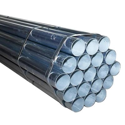 Galvanized Steel ERW Pre-galvanized Steel Pipe with 5000 Tons Monthly Output
