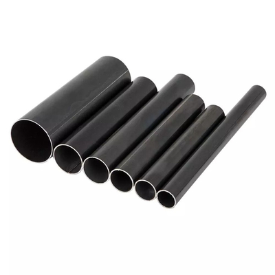 Black Round Pipe Squaresquare Ms Iron Tubes Round Carbon Steel ERW Pipe Round Steel Pipe
